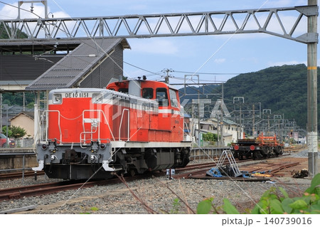 工事臨時列車で伯備線に入線したDE10-1151号機_2026/6/18撮影 工事臨時列車で伯備線に入線したDE10-1151号機_2026/6/18撮影 140739016
