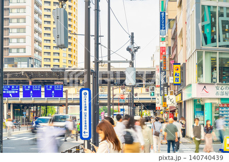 東京・東急東横線 中目黒駅 東京・東急東横線 中目黒駅 140740439