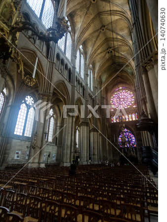 Interior of the Cathedral of Notre-Dame de Reims Interior of the Cathedral of Notre-Dame de Reims 140740630