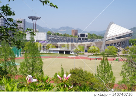 広域公園スポーツ施設の景色 広域公園スポーツ施設の景色 140740710