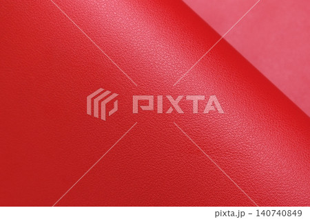 shiny red leather texture background for design 140740849