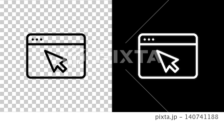 ブラウザのアイコン カーソル インターネット ブラウザのアイコン カーソル インターネット 140741188