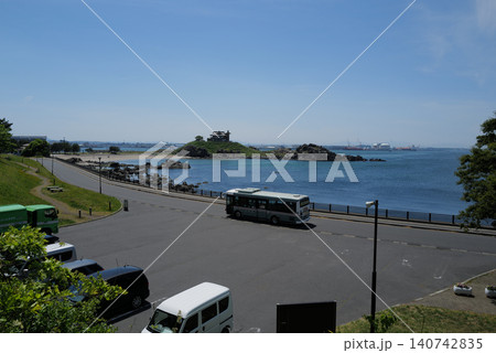晴れた日の蕪島の風景 晴れた日の蕪島の風景 140742835