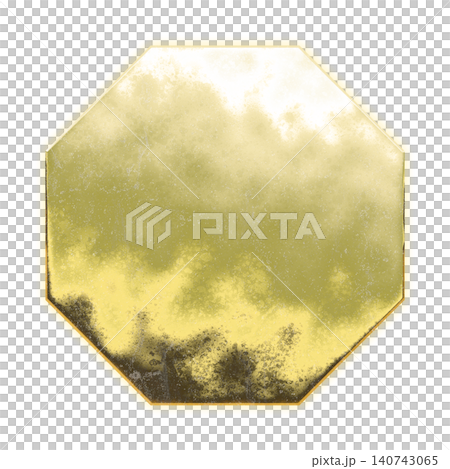 Golden octagon, alpha channel 140743065