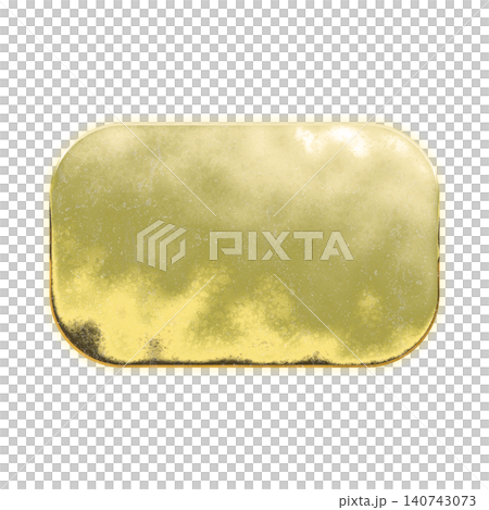 A rectangle with rounded golden corners, alpha channel A rectangle with rounded golden corners, alpha channel 140743073