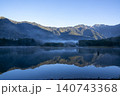 大正池に映る焼岳 140743368