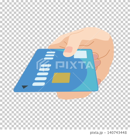 Right hand inserting the card Right hand inserting the card 140743448