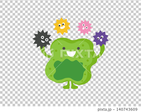 Illustration of a macrophage Illustration of a macrophage 140743609