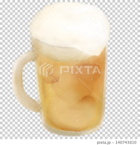 ジョッキビールのイラスト 140743810