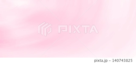 Pink blurry gradient texture background. Rose wavy wallpaper for quiet summer or spring poster. Flowing liquid pattern effect. Abstract splash surface concept. Vector calm blurred pinkish backdrop 140743825