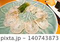 新鮮なミズダコの薄造りカルパッチョ 140743873