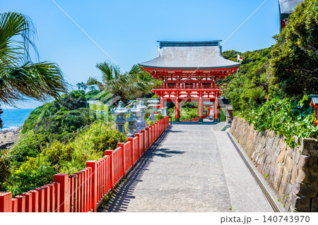 宮崎 鵜戸神宮楼門 140743970
