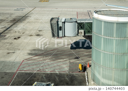 empty airport gate 140744403