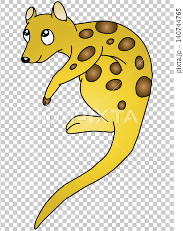 手書き動物イラスト☆チビ キリン 手書き動物イラスト☆チビ キリン 140744765