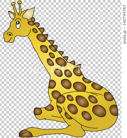 Hand-drawn animal illustration ☆ Giraffe Hand-drawn animal illustration ☆ Giraffe 140744767