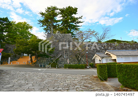 松阪城址　裏門跡付近　松坂市 140745497