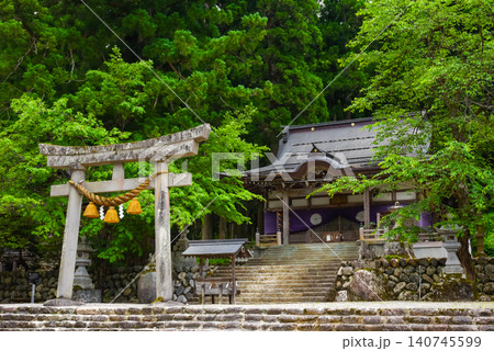初夏の白川八幡神社 初夏の白川八幡神社 140745599