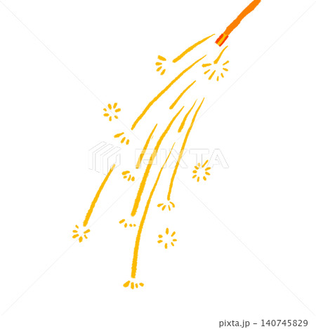 手持ち花火 140745829