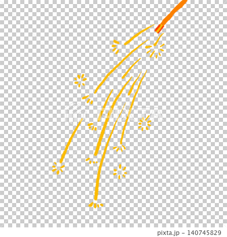 手持ち花火 140745829