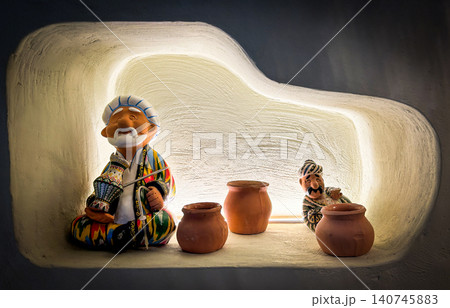 Eastern figurines and statues Eastern figurines and statues 140745883