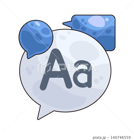 Illustration of Letters Illustration of Letters 140746559