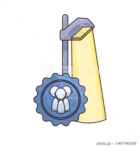 Illustration of Public Lighting 140746598