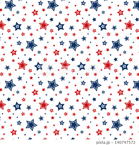 Patriotic Red and Blue Stars Seamless Pattern Background Patriotic Red and Blue Stars Seamless Pattern Background 140747572