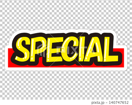 目立つ販促POP　SPECIAL 140747652
