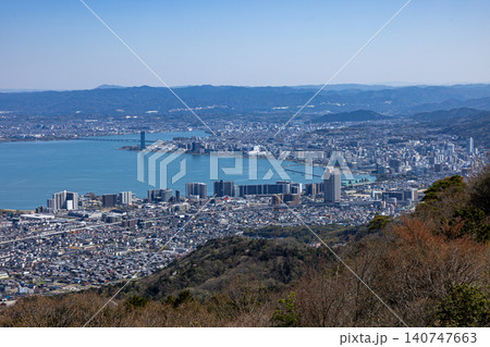 比叡山から望む琵琶湖 比叡山から望む琵琶湖 140747663
