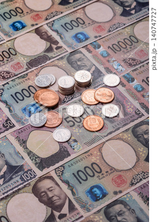 Japan, Japanese yen paper banknotes, money for business. Japanese yen Japan, Japanese yen paper banknotes, money for business. Japanese yen 140747727