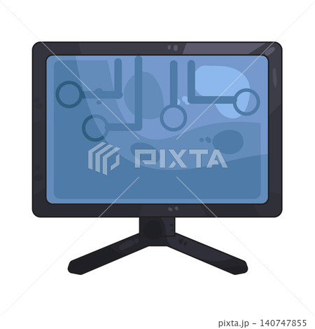 Illustration of Monitor Illustration of Monitor 140747855