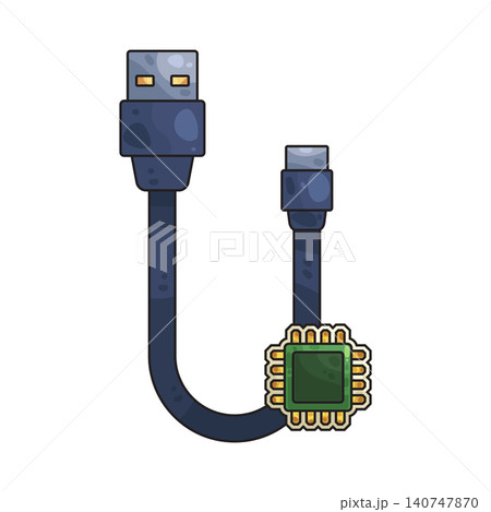 Illustration of Cable Illustration of Cable 140747870