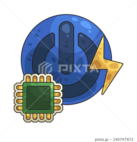 Illustration of Power Illustration of Power 140747872