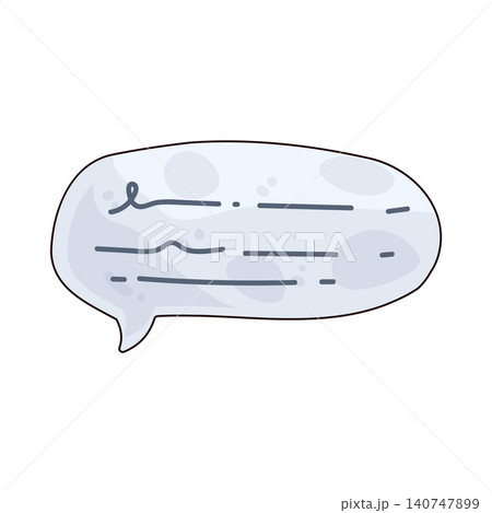 Illustration of Speech Bubble 140747899