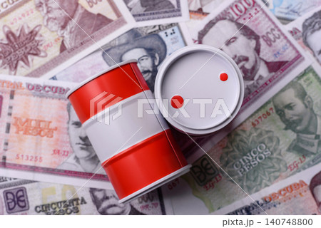 Metal barrels containing oil, gas, or chemicals, with a prohibition sign. Oil barrels Metal barrels containing oil, gas, or chemicals, with a prohibition sign. Oil barrels 140748800