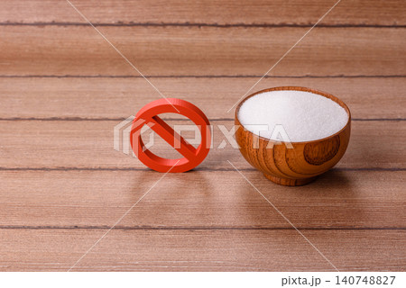 The sugar ban sign as a concept to stop the problem of diabetes and obesity. The sugar ban sign The sugar ban sign as a concept to stop the problem of diabetes and obesity. The sugar ban sign 140748827