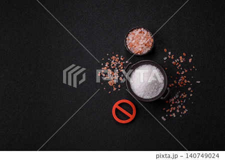 The salt ban sign as a concept to stop the problem of heart attack and pressure. The salt ban sign The salt ban sign as a concept to stop the problem of heart attack and pressure. The salt ban sign 140749024