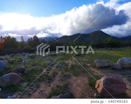 天山山脈 天山山脈 140749183