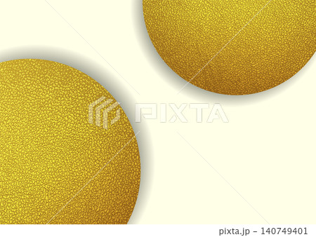 Bright golden grunge grainy circles abstract art deco concept background Bright golden grunge grainy circles abstract art deco concept background 140749401
