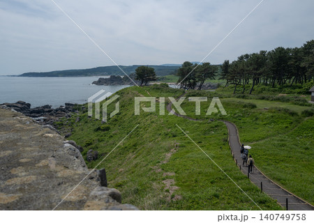 葦毛崎 - 種差海岸の遊歩道 みちのく潮風トレイル 葦毛崎 - 種差海岸の遊歩道 みちのく潮風トレイル 140749758