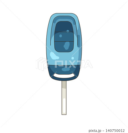 Illustration of car key fob 140750012
