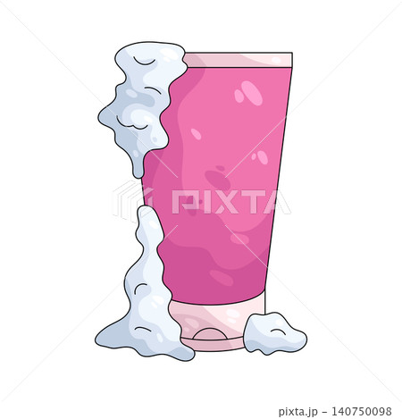 Illustration of face cleanser 140750098