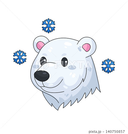 Illustration of polar bear 140750857