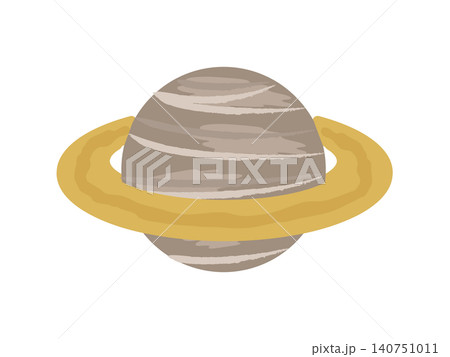 土星　イラスト 140751011