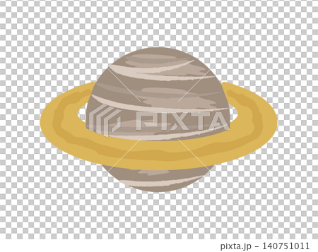 土星　イラスト 140751011