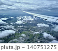 飛行機から見た日本列島 140751275