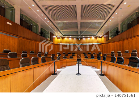 Zaragoza, Spain - Oct 24, 2025: Parliament of Aragon in Spain. The political assembly for debates 140751361