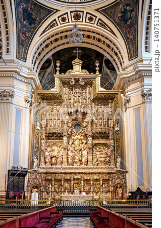 Interior of Cathedral Basilica of Our Lady of the Pilar, Zaragoz Interior of Cathedral Basilica of Our Lady of the Pilar, Zaragoz 140751371