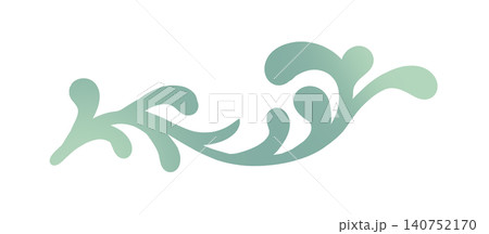 This is a line drawing of a plant stem. 140752170