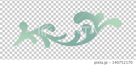 This is a line drawing of a plant stem. 140752170